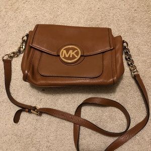Michael Kors Brown Leather Bag